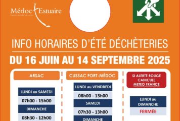 Horaires d’été : collecte et déchetteries