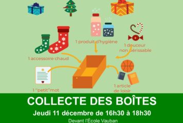 BOÎTES SOLIDAIRES DE NOËL