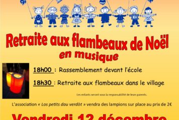 LA HALHA DE NADAU : RETRAITE AUX FLAMBEAUX DE NOËL EN MUSIQUE