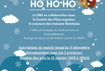 CONCOURS DES MAISONS ILLUMINÉES