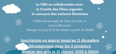 CONCOURS DES MAISONS ILLUMINÉES