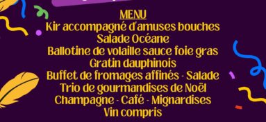 RÉVEILLON DE LA SAINT SYLVESTRE